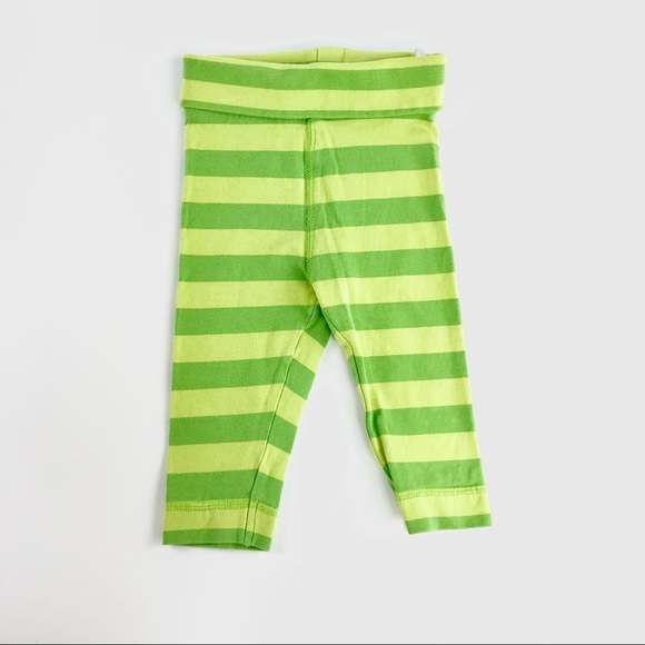 H&M striped green leggings - Picture 1 of 4